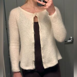 Sezane Écru Sweater